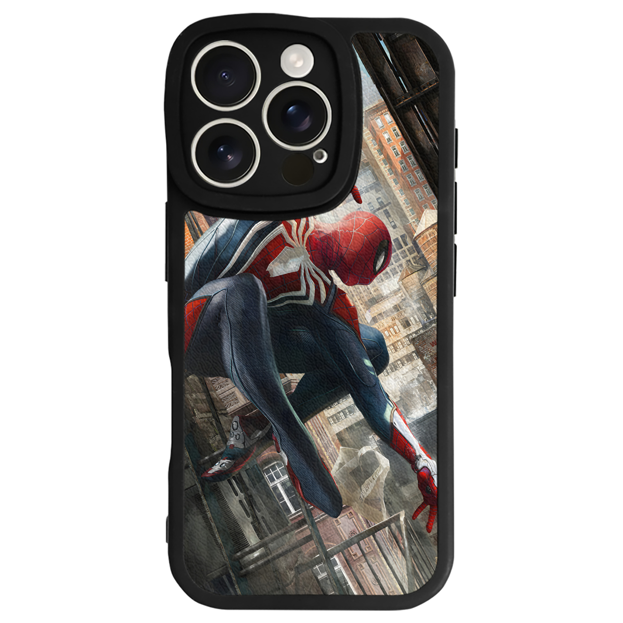 （画像用） アベンジャーズ The Avengers 【iPhone 16シリーズ対応】シリコンスマホケース（レザー調） 材質：シリコン